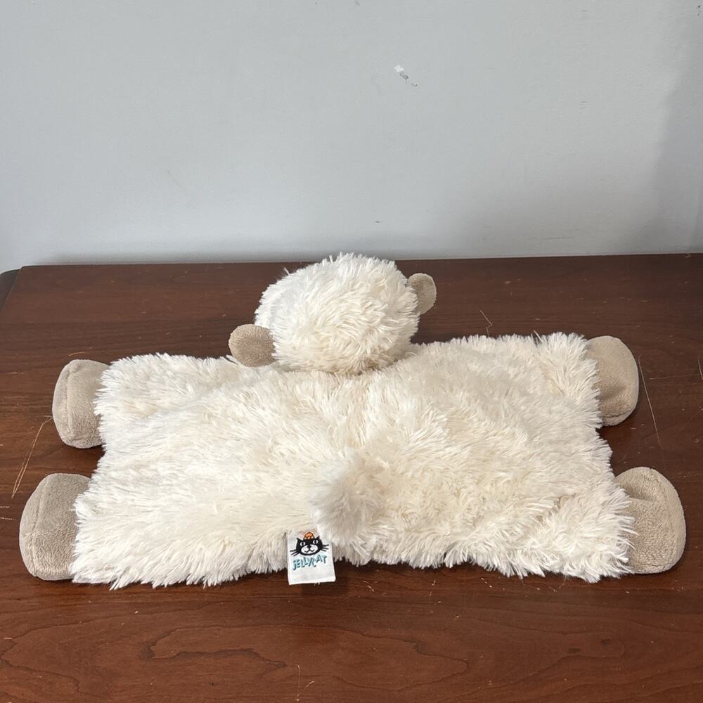 JELLYCAT LONDON Truffles Sheep Lamb 14" Medium Plush Stuffed Animal Pillow Pal - Picture 4 of 11